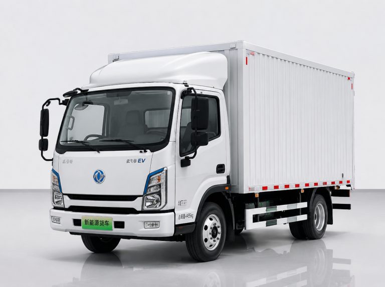 开瑞零米4.2米纯电厢式货车